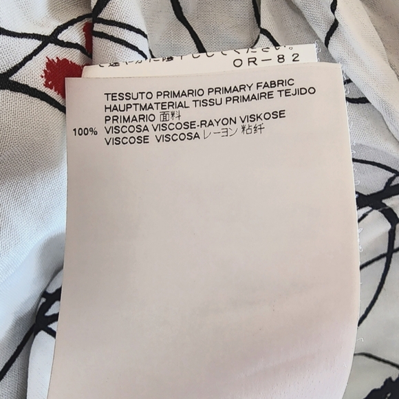 Vivienne Westwood 2018 White Card Symbol Runway Dress - Picture 13 of 13